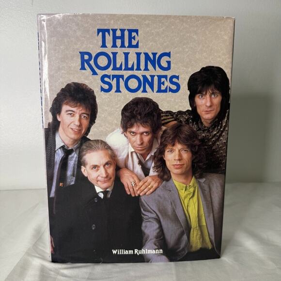 The Rolling Stones William Ruhlmann Hardcover 1993 Brompton Books - Picture 1 of 3
